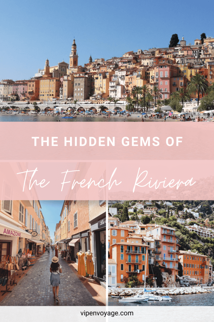 Hidden Gems French Riviera pin