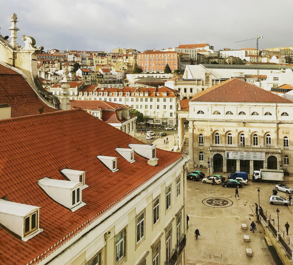 Lisbon winter in europe