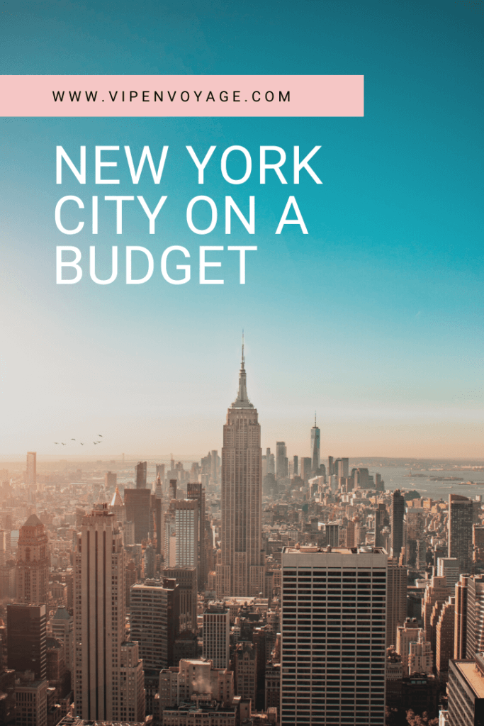 new york city on a budget pin