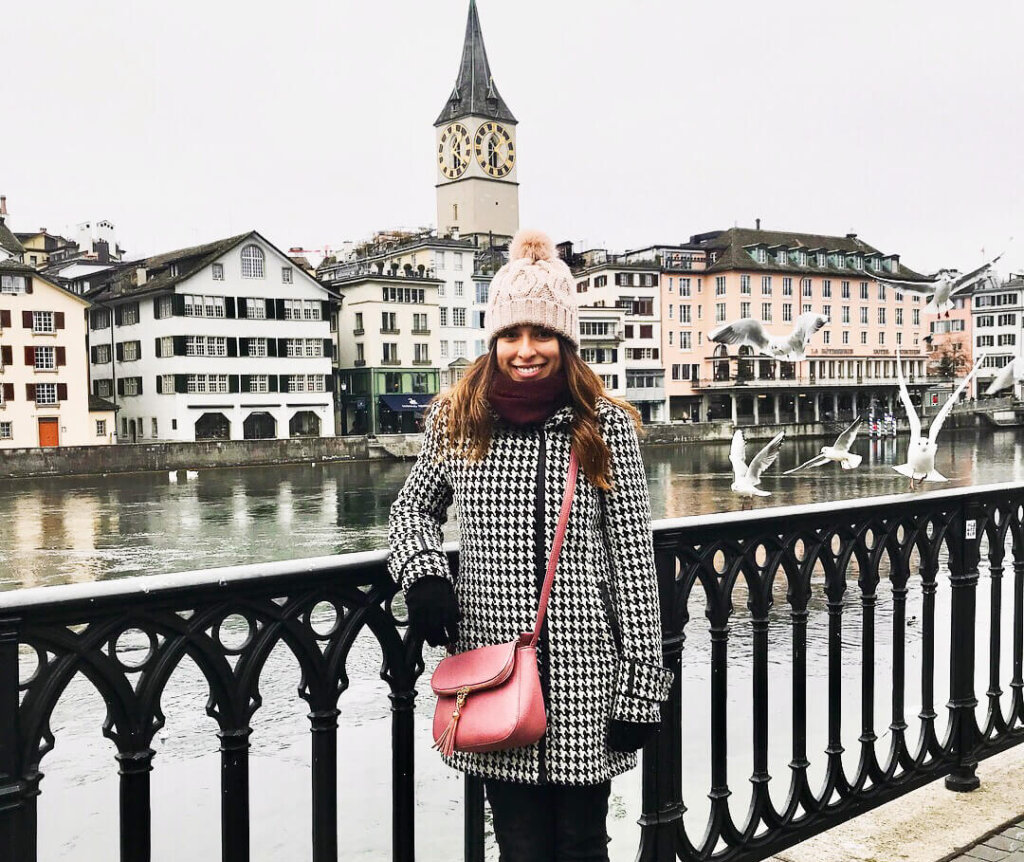 winter in Europe Zurich