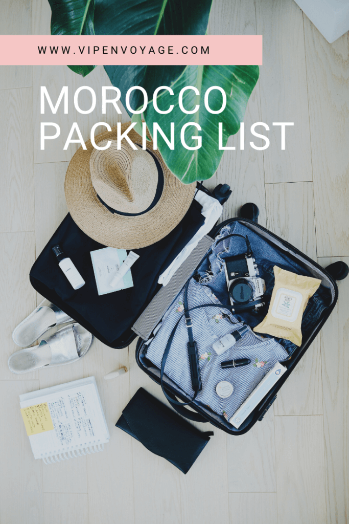 Morocco Packing List