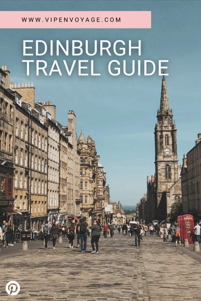 Edinburgh travel pin