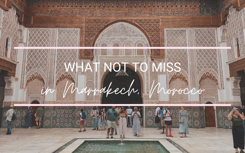 Marrakech things to do